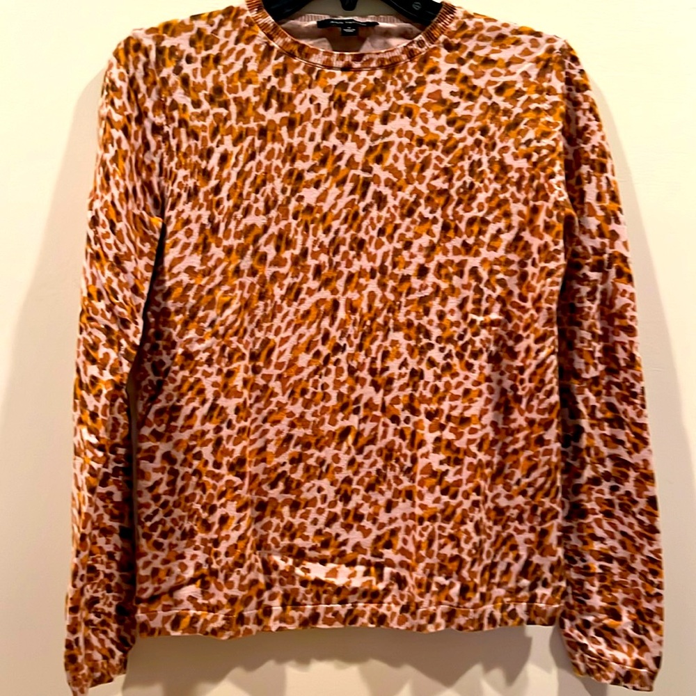 Ann Taylor - animal print sweater.